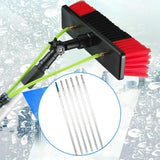 DYRABREST Water Fed Pole Kit,Window Washing Kit with 8M Extension Pole, Solar Panel Cleaning Brush for Glass, Solar Panels, Trucks, Vans,Window