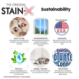 STAIN-X Stain Remover - Multi-Purpose Stain Remover for Carpet, Upholstery and Clothing - 24 Ounce