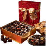 Gudrun Belgian Chocolate Box Bag Assorted Chocolates Gold Box + Bag