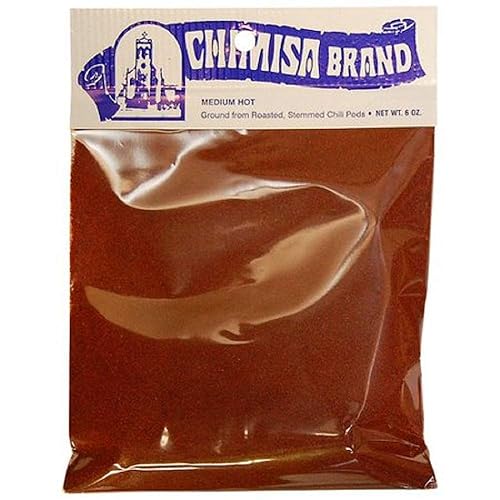 Chimisa Brand Medium-Hot New Mexico Red Chili Powder, 6 Ounces