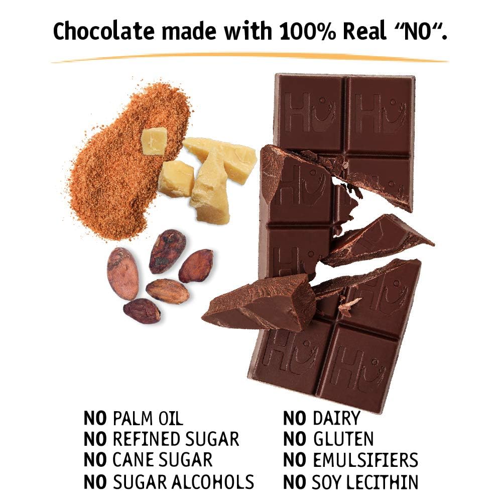 HU Dark Chocolate Bars Variety Pack, 6 Count - Simple, Cashew Buter Raspberry, Hazelnut Btr Almond Butter & Puffed Quinoa, Vanilla Crunch & Crunchy
