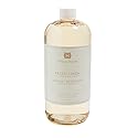 Hillhouse Naturals 32oz Fresh Linen laundry detergent. With scents of lemon and orange interwoven with bergamot, rose, jasmine and musk. Made in the