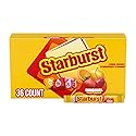 STARBURST Original Full Size Fruit Chews Chewy Candy, Bulk Candy for Birthdays, Road Trips, Pantry, 2.07 oz (36 Single Packs)