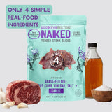 Brooklyn Biltong Air Dried Grass Fed Beef Snack, South African Beef Jerky (8 oz, Pack of 1) - Whole30 Approved, Paleo, Keto, Gluten Free, Sugar Free
