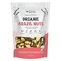 Organic Basic Food Organic Brazil Nuts, Raw, Whole | Non-GMO | Vegan | Gluten-Free - 8.5 oz
