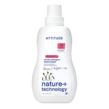 ATTITUDE Liquid Laundry Detergent, EWG Verified, HE Compatible, Plant-Based & Vegan, Natural Laundry Soap, Pink Grapefruit Scent, 35 Loads, 35.5 Fl Oz