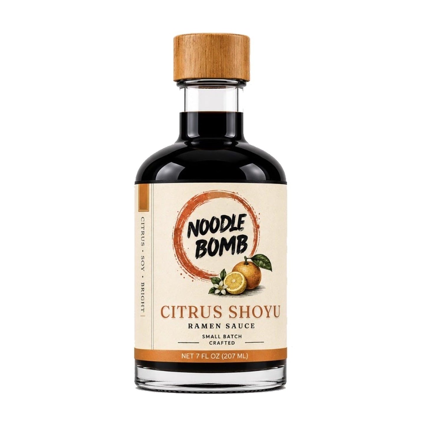 NoodleBomb Citrus Shoyu Premium Ramen Sauce, Bright Citrus and Deep Umami, Japanese-Style Finishing Sauce for Ramen, Rice Bowls, Dumplings