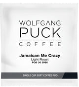 Wolfgang Puck Coffee, Jamaican Me Crazy, 9.5 Gram Soft Pods, 18 Count (Pack of 1)