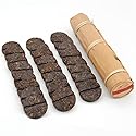 LWXLJMJZC?(24 Cakes-96 Cups) Pu-erh Tea in Bamboo Leaf Tube -Ripe Puerh Tea Cake -Easily Divided into Halves or Quarters-Shu Puer Tea-Ripe Puerh Tea