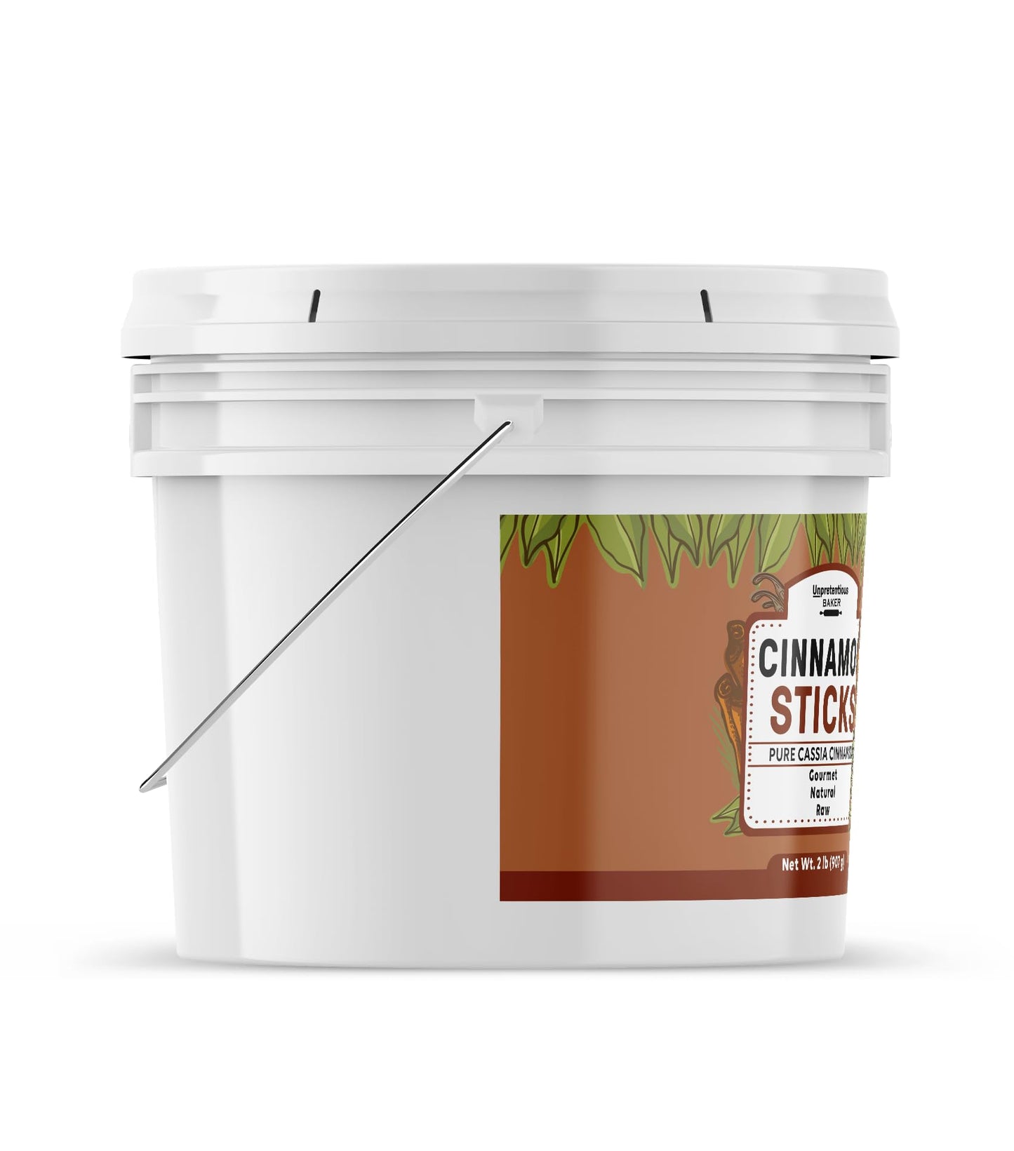 Unpretentious Cinnamon Sticks, 1 Gallon Bucket, Cassia Cinnamon, Pure & Natural, Cooking & Baking