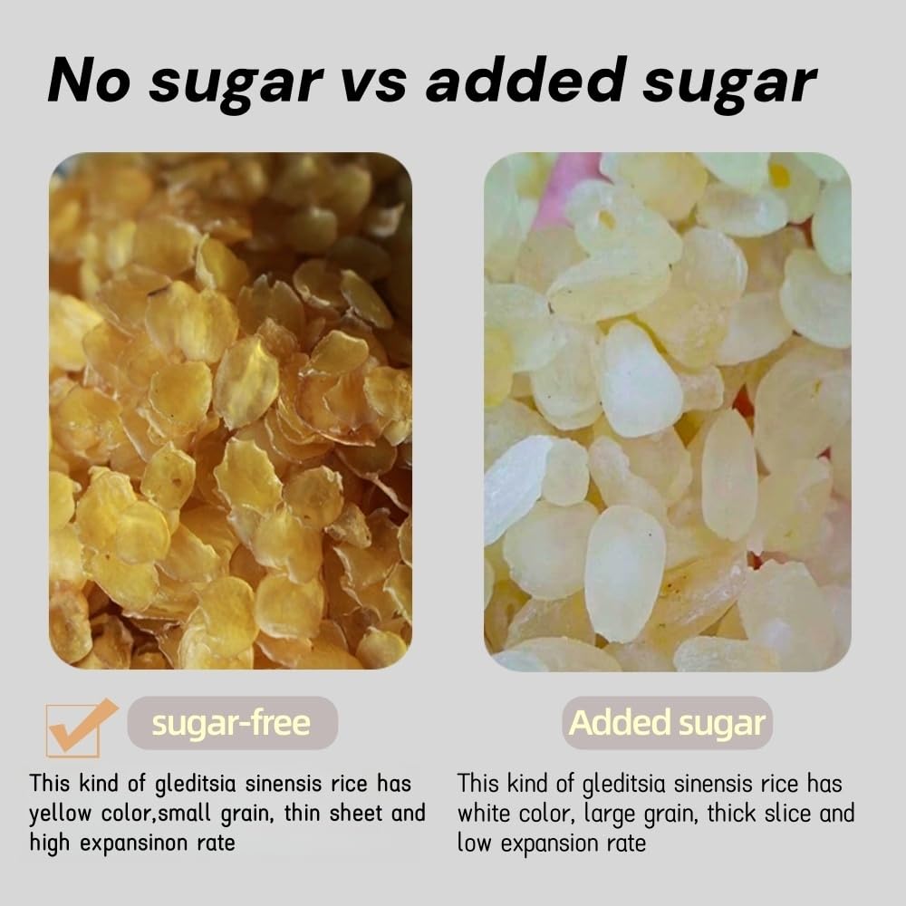 APEACHGIRL - 7.05oz - Gleditsia sinensis, Honeylocust Rice, Honeylocust Fruit, Snow Lotus Seed, ???, ??? - Natural wild | Sugar-Free | Good With Peach