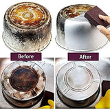 Alfykym 10 Pack Nano Carborundum Sponges Elite Nano Emery Sponges Cleaning Pads Carborundum Brusher and Rust Sand Scrubbers for Kitchen Cleaning Pots