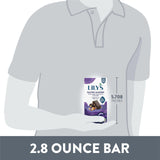 LILY'S Salted Almond Extra Dark Chocolate Style No Sugar Added, Sweets Bar, 2.8 oz