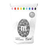 M&M’S WORLD Peanut Silver Chocolate Candy-2lbs of Bulk Candy in Resealable Pack for Candy Buffet,Birthday Parties,Theme Meetings,Candy Bar,Sweet Stuff