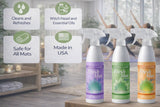 Fresh Mat Yoga Mat Cleaner Spray - Natural Deodorizing Cleaner for Yoga Mats & Fitness Equipment - No-Rinse, Residue-Free Formula with Witch Hazel