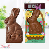 BUNNY Milk Chocolate, HersheyGiant Bunny Solid Milk Chocolate Candy Gift Box for Easter Gifts, Easter Egg Hunt, Basket Stuffers Filler, and Party