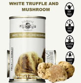 Mushroom & White Truffle Sauce 6.4oz, Italian for Pasta, Pizza, Meat & Fish