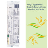 Organic Spaghettini Pasta, 4 pack, 100% Durum Wheat, Italian Pasta, Premium Quality Product of Italy 16 Ounce (4 Pack) by L'Oro del Sud.
