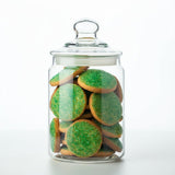 Bakerpan Green Sanding Sugar for Baking & Cookie Decorating - 5 Ounce Edible Green Sugar Sprinkles for Cookies, Cakes, Cocktails (Made In USA)