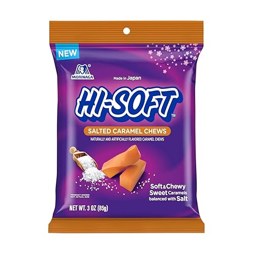 Hi-Soft Salted Caramel Chews Bag 3 oz