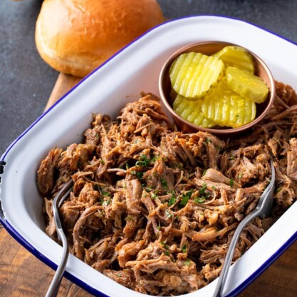 Old Hacienda Beef Barbacoa, | 100% Shredded Seasoned Beef with Sauce | Fully Cooked & Ready to Eat | 18g Protein | No Preservatives, Artificial