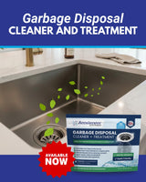 Accelerator by Dr. Pooper Garbage Disposal Cleaner and Treatment Eliminates Odors, Breaks Down Food Particles, Extends Disposal Life Non-Toxic, Septic