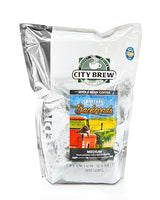City Brew Coffee, Backroads, Medium Roast, Gourmet Arabica 2 lb, Whole Bean