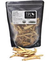 TPL Organic Angelica Sinensis Root 3 Oz - Cut and Sifted - Premium Quality. Certified Organic. Gluten Free, Non GMO and Vegan
