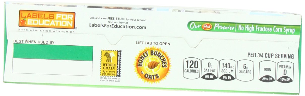 Honey Bunches of Oats with Pecan Bunches, 14.5-Ounce Boxes (Pack of 3)