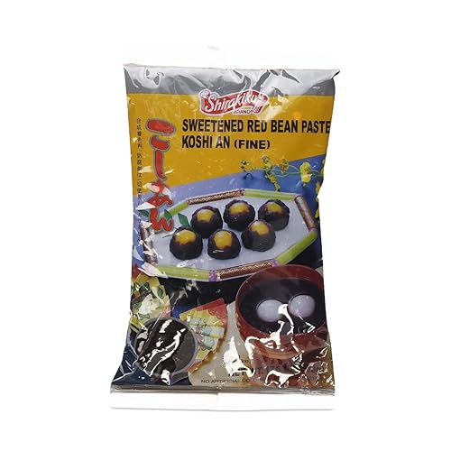 Shirakiku Red Bean Paste Koshi AN (Fine) | Japanese Sweetened Red Bean with Sugar and Water, No Artificial Coloring | Perfect for Asian Desserts