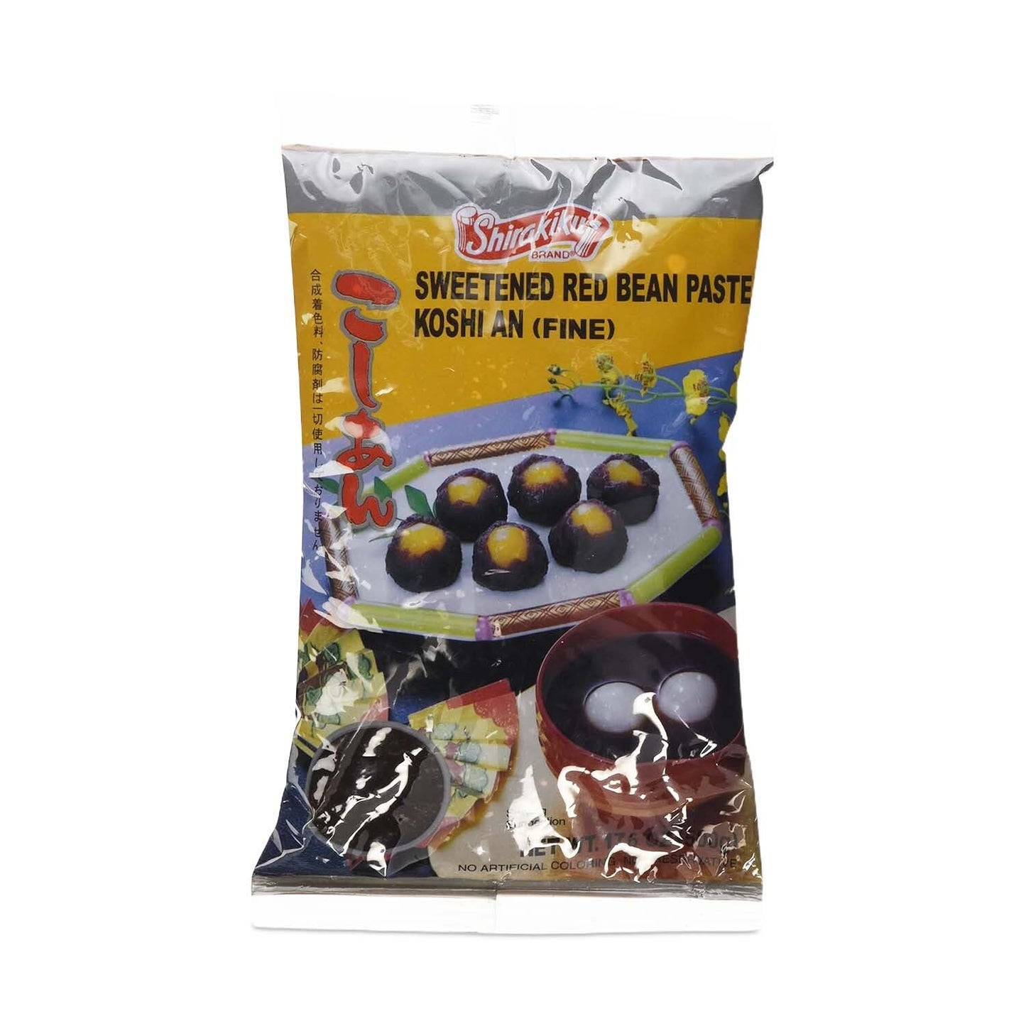Shirakiku Red Bean Paste Koshi AN (Fine) | Japanese Sweetened Red Bean with Sugar and Water, No Artificial Coloring | Perfect for Asian Desserts