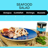 Renna Seafood Salad in Sunflower Oil, 10.58 oz
