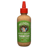Melinda’s Spicy Garlic Parmesan Wing Sauce - Craft Garlic Parmesan Wing Sauce with Habanero Peppers, Parmesan Cheese, Fresh Garlic - Perfect