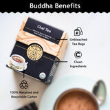 Buddha Teas - Organic Chai Tea - Delicately Spiced & Warming - For Health & Wellbeing - With Antioxidants & Minerals - Clean Ingredients