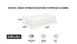 MinnYaso Magic Sponge Cleaning Eraser 3.94" x 2.36" x 0.79" | Multi-Purpose Household Cleaning | Magic Sponge Cleaning Eraser for Kitchen, Bathroom