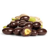 Dark Chocolate Covered Pistachio by It's Delish, 12 Oz Bulk Bag | Chocolate Candy Nuts Bulk Pistachios Chocolates Sweet & Crunchy Nut Snack | Vegan