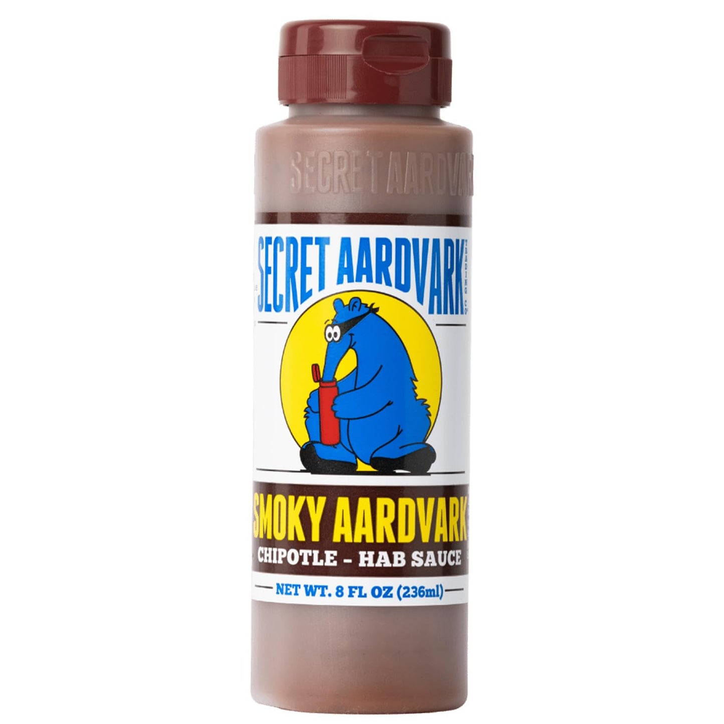 Secret Aardvark Smoky Chipotle Habanero Hot Sauce, Non-GMO, 8 fl oz