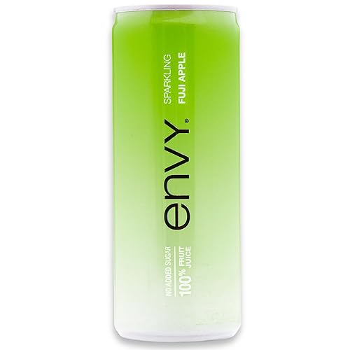 Envy Sparkling 100% Fruit Juice, Fuji Apple 8oz (Case of 24)