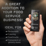 Melinda’s Black Truffle Hot Sauce Packets - 200 Count (.42 Oz Each) - Hot Sauce Packets Single Serve for Travel, Party, Business - Convenient