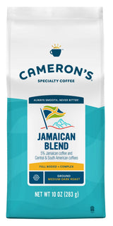 Cameron's Coffee Roasted Ground Coffee Bag, Jamaican Blend, 10 Ounce (Pack of 6)