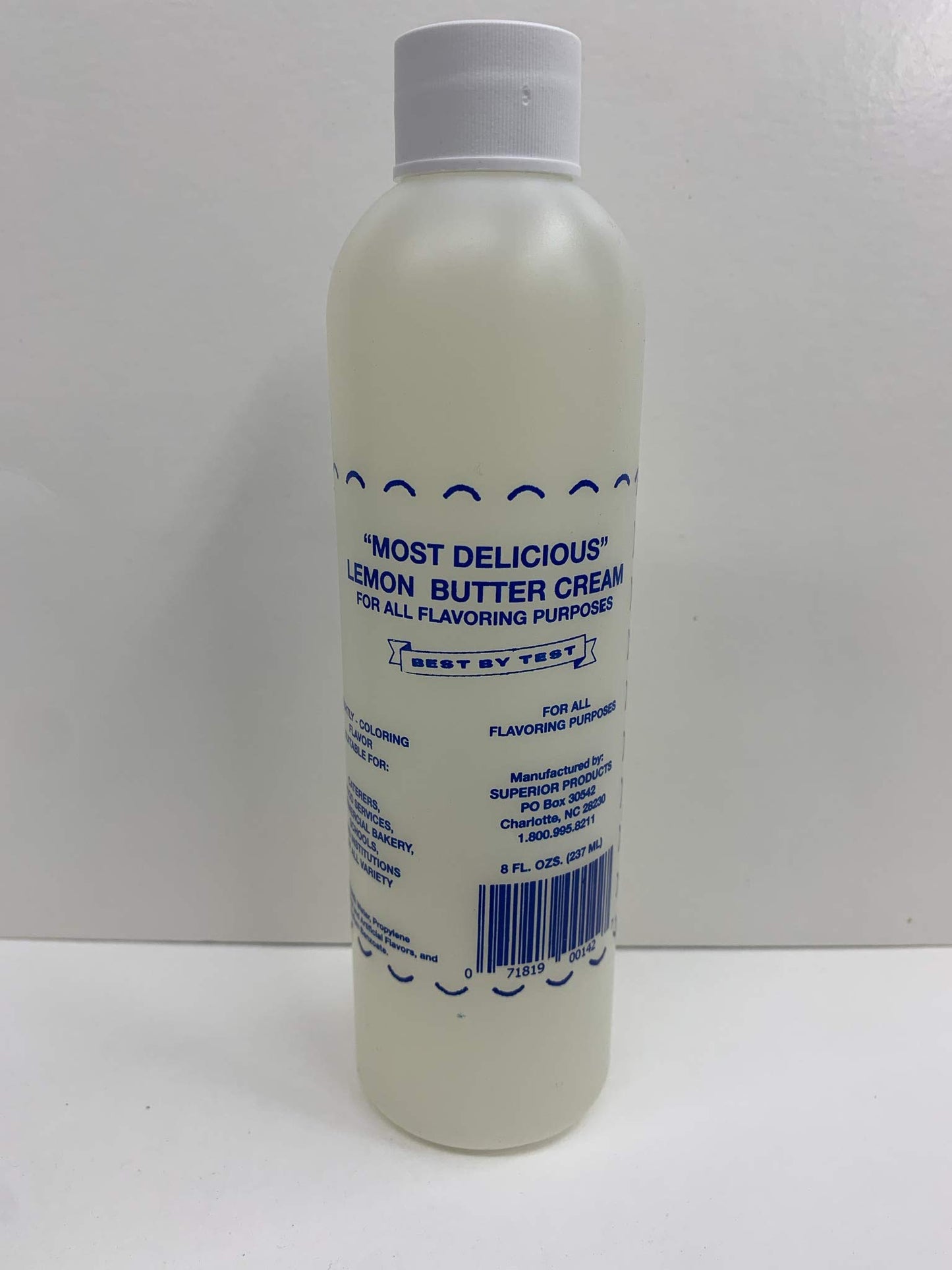 SUPERIOR LEMON BUTTER CREAM 8oz