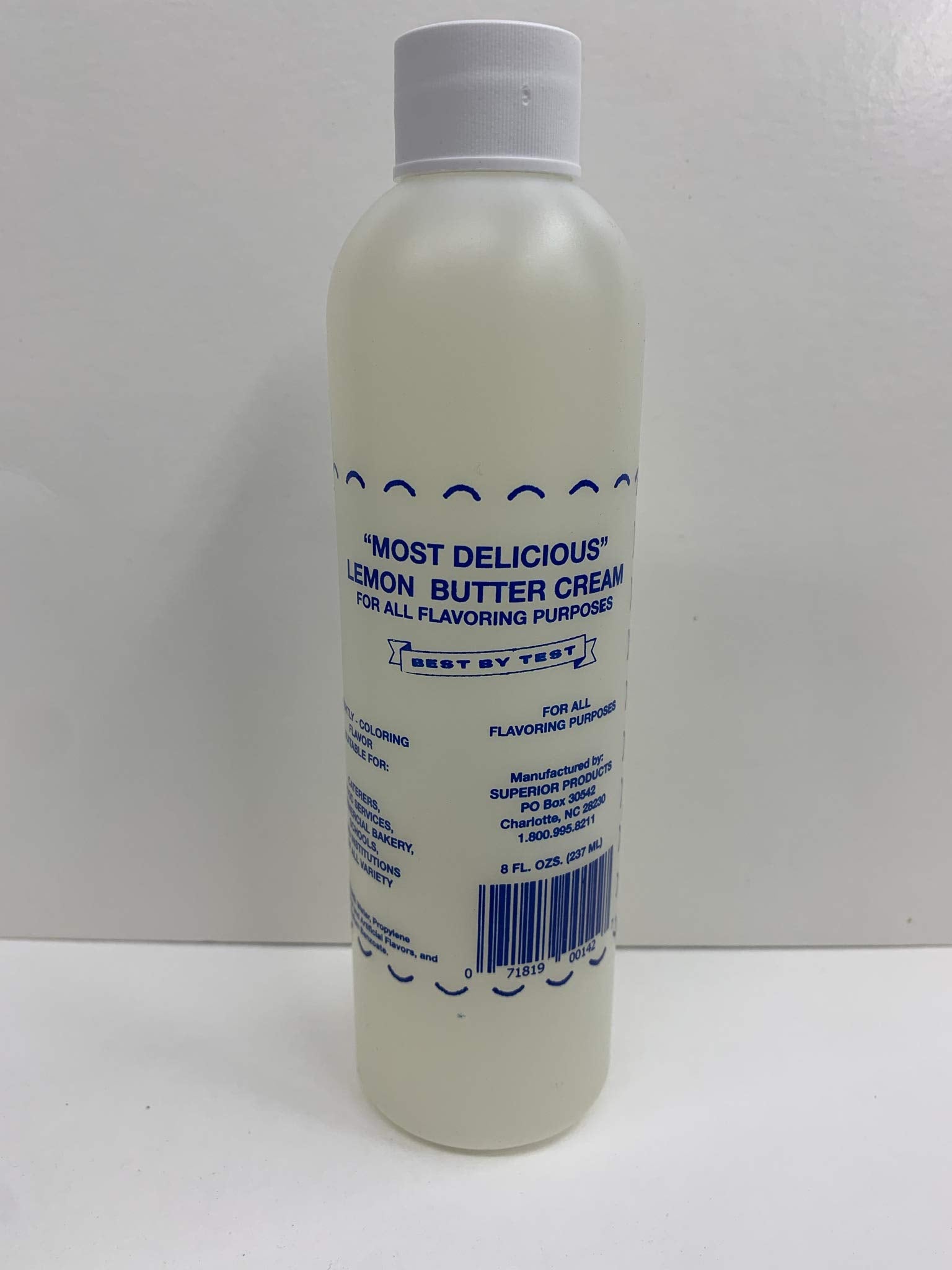 SUPERIOR LEMON BUTTER CREAM 8oz
