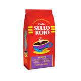 Sello Rojo Fuerte Dark Roast Ground Coffee, 10 oz