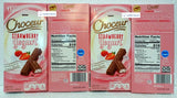 Choceur Strawberry Yogurt Smooth Creamy European Chocolate 7.05oz 200g (Four Bars)