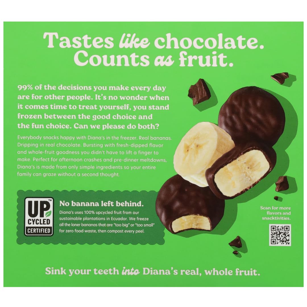 Dianas Bananas Dark Chocolate Banana Bites