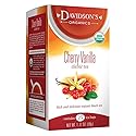 Davidson's Organics, Cherry Vanilla, 25-count Tea Bags, Pack of 6