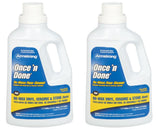 Armstrong 330806 Armstrong Once 'N Done Cleaner Concentrate, 1/2 Gallon (64OZ) - 2 Pack,Multicolor