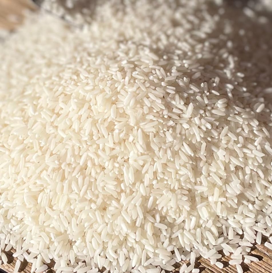 Unearthed Premium Long Grain Rice 50 lbs - Kosher, Gluten-Free - White-Rice for Healthy & Low-Calorie Meals, Sushi, Stir-Fry, Pudding & More