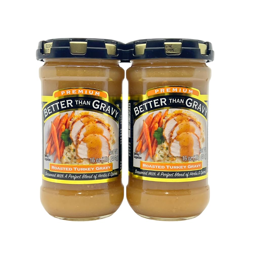 Better than Gravy Roasted Turkey Gravy 16 oz - Pack of 2