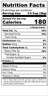 Diabetic Kitchen Almond Butter Granola Cereal - Low Carb Snacks & Breakfast Food w/No Added Sugar - Keto Friendly, 4 Net Carbs, Gluten-Free & Non-GMO